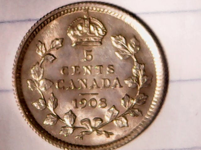 Are-All-1908-Large-8,-Canada-5-Cent-Coins-Bow-Tie-Only?